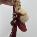 portachiave con charm winter boot